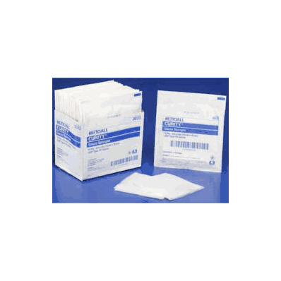 Sponge Dressing Curity Gauze 12-ply 4 X 4 In