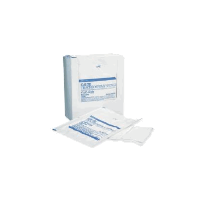 Sponge Dressing Mckesson Brand Poly/Rayon Ble