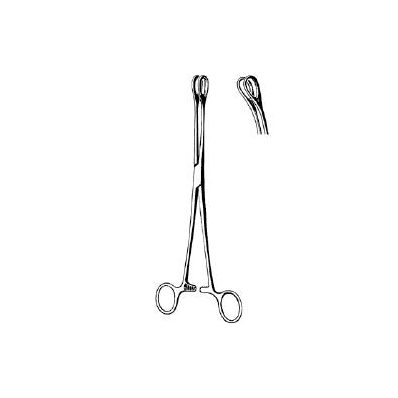 Sponge Forceps Foerster Scissor Type Curved 9