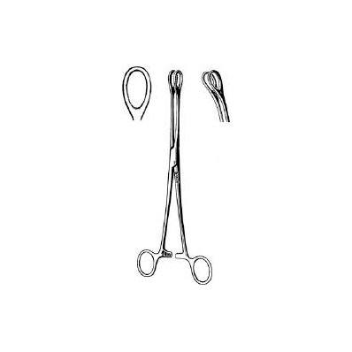 Sponge Forceps Foerster Scissor Type Straight