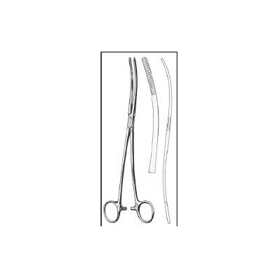 Sponge Holding Forceps Bozeman Double Curved