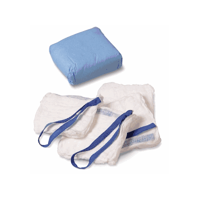 Sponge, Laparotomy, Curity, 12"X12", Disp - M