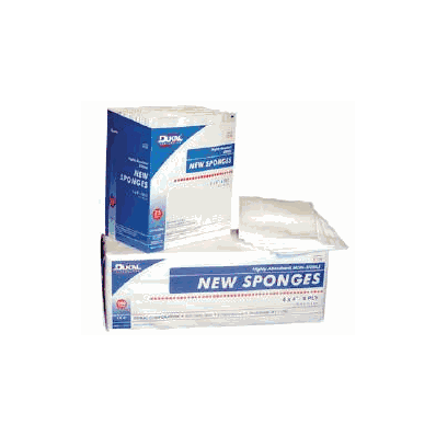 Sponge, New Str Non-woven 2'X2" (2/Pk 25pk/Bx