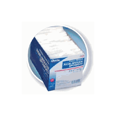 Sponge, Non-woven 2x2 (2/Pk 50pk/Bx) - - Duk