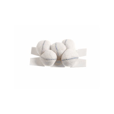 Sponge, Tonsil, Dbl Strng, Xray, Med, 1", Str