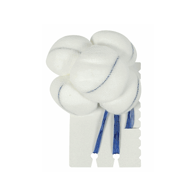 Sponge, Tonsil, Dbl Strung, 1-1/4", Lg, 5/Pk