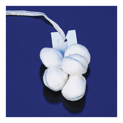 Sponge, Tonsil, Single, Large, NonSterile, Bu