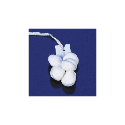 Sponge, Tonsil, String, NonSterile, Large, 1"
