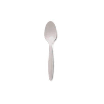 Spoon Dixie General Purpose White Plastic -