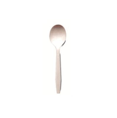 Spoon General Purpose White Plastic - Spoon,