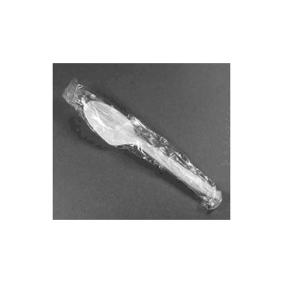 Spoon Polystyrene - Spoon, Plastic Ind Wrap (