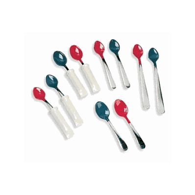 Spoon, Youth, Ped, Colored, Plastisol Coated