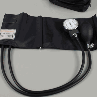 Spygmomanometer nylon cuff PVC bladder/bulb -