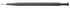 Stab Knife, <b>30 Angled Straight Sharp Pointed Tip, color Black</b> Conventional Full Handle, Surgical Grade, Stainless Steel/Plastic, Disposable, sold as 10/Case by  Beaver Optimum brand, Beaver-Visitec International 374893 <br><br><font color="red"><b>BACK TO THE PRODUCT TABLE, <a href="https://www.aaawholesalecompany.com/instruments-knives-and-scalpels-beaver-optimum-stab-knife-by-beaver-visitec.html">CLICK HERE</a></b></font>