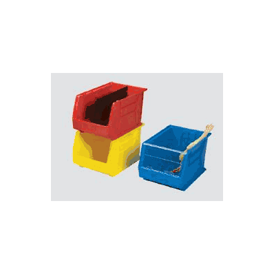 Stack Tote Bin 18 L X 11 W X 10 H Inch Blue -