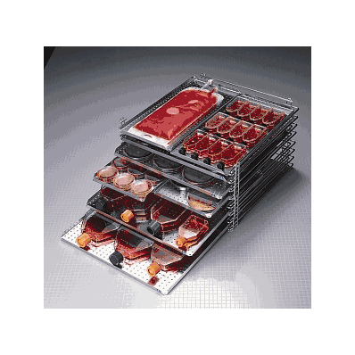 Stak-a-tray 7"X14" By Bel-art Products - Stak