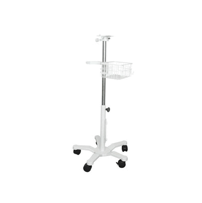 Stand, Duty Roll with Handle and Basket, Medium
