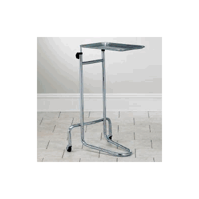Stand, Mayo Dbl Post Rbr Casters 34"-54" - -
