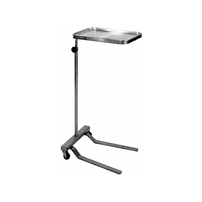 Stand, Mayo, Ss, 19.125"X12.625", Knob Oper -