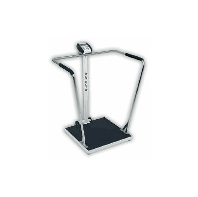 Stand-on Scale Lcd 800 Lbs. X 0.2 Lbs. Stainl