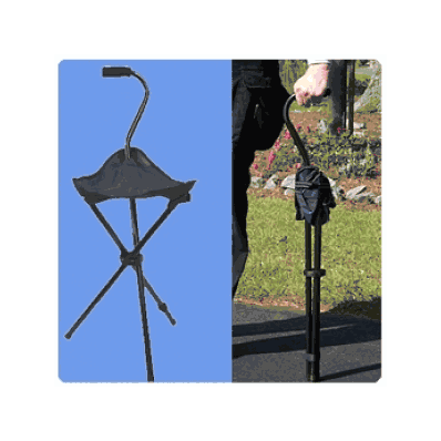 Standard Handle Wooden Cane By Sammons Presto