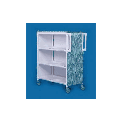 Standard Line Linen Cart 4 Casters, Twin Whee
