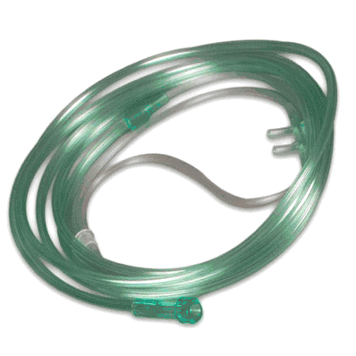 Standard Nasal Cannulas,, 14 ft (4.2m) Adult, Straight Tip