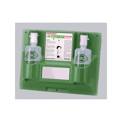 Station Double Eye Wash W/Two By Bel-art Prod
