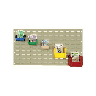 Steel Wall Mounted Louvered Panels - Panel, W