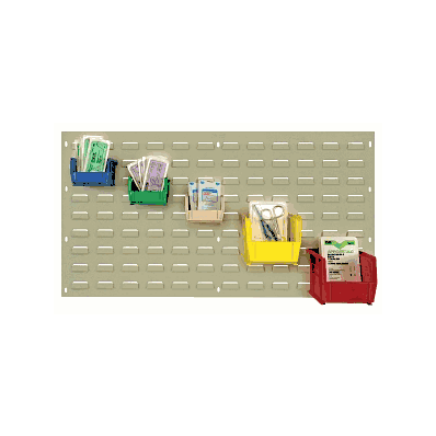 Steel Wall Mounted Louvered Panels - Panel, W
