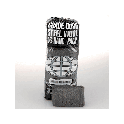 Steel Wool Pads - WoOl, SteEl, #3 - Global In