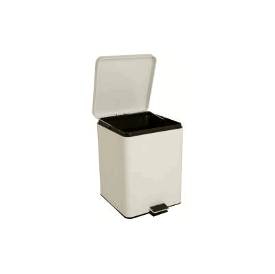 Step On Trash Can With Plastic Liner Entrust