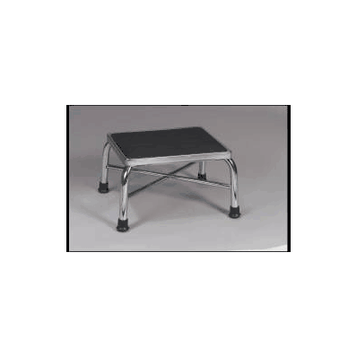 Step Stool with Handrail, 10 x 14" Platform, Bariatric