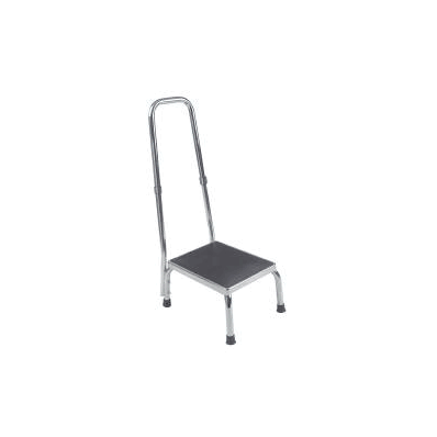 Step Stool with Handrail, 11 x 14" Platform