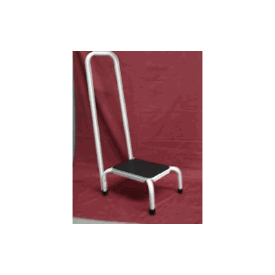 Step Stool With Handrail Steel - FootStool,