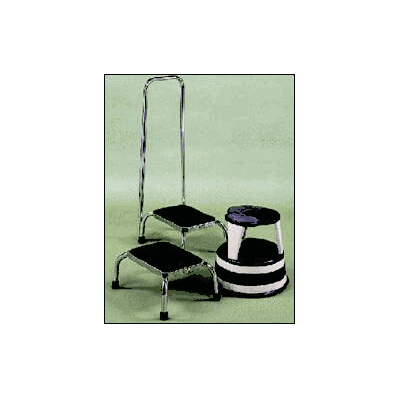 Step Stool X-ray Steel, Chromium Plated 8 I