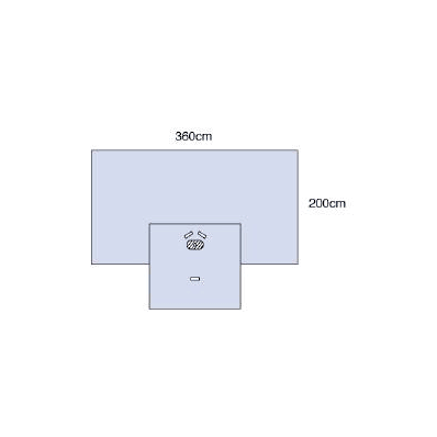 Steri-drape, Hand (9/Bx 2bx/Cs) - 3m