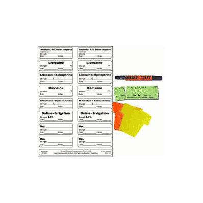 Sterile Kit Barkley 9/16 X 1-7/8 Inch - Labe