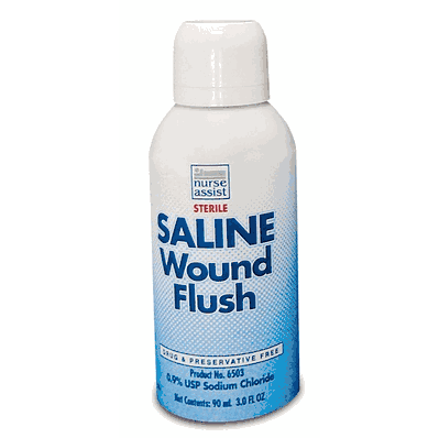 Sterile Saline Wound Flush - 7.1 oz. Spray Ca