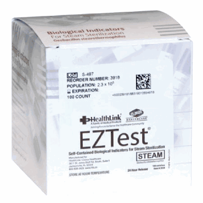 Sterilization Biological Indicator Vial, Class 1 EZTest