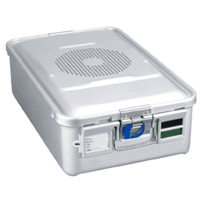 Sterilization Container 6" X 11" X 18.25" Aluminum