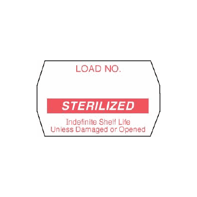 Sterilization Label Ster-all Load Record Ste