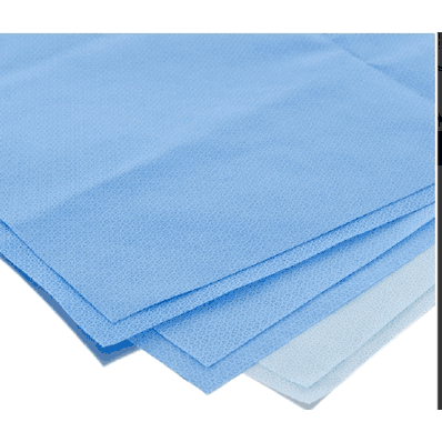 Sterilization Wrap 9" x 9", Light Blue Single Layer