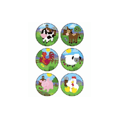 Sticker Baby Barnyard Animals Asst - Sticker,