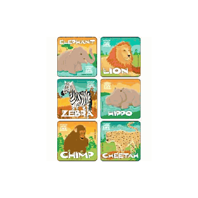 Sticker Earth Friends Safari Life - Sticker,