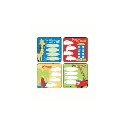 Sticker I'Ve Grown - Boys Asst - Sticker, I'V