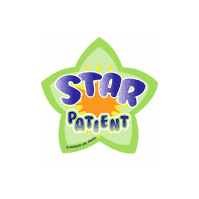 Sticker Star Patient - Sticker, Star Patient