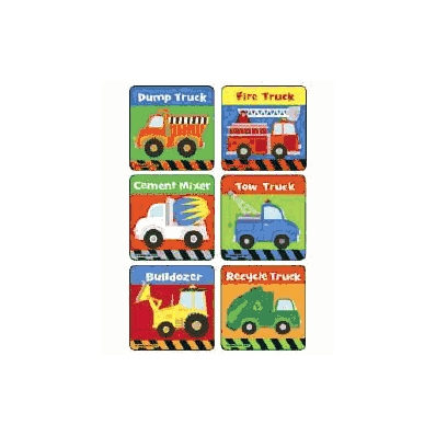 Sticker Toy Trucks - Sticker, Toy Trucks Asst
