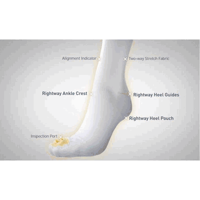 Stocking, Anti-emb, Knee Length, Xl Reg - Med