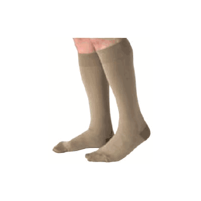 Stocking, Comprs KneE-hi Mens 15-20mmhg Khaki